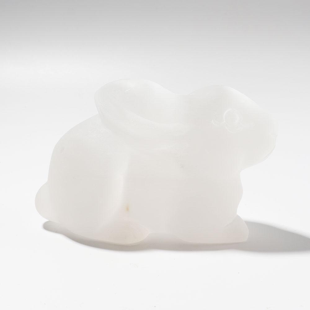 Selenite Rabbit Crystal Carvings Wholesale Crystals
