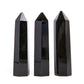 Set of 3 Black Obsidian Crystal Point Wholesale Crystals