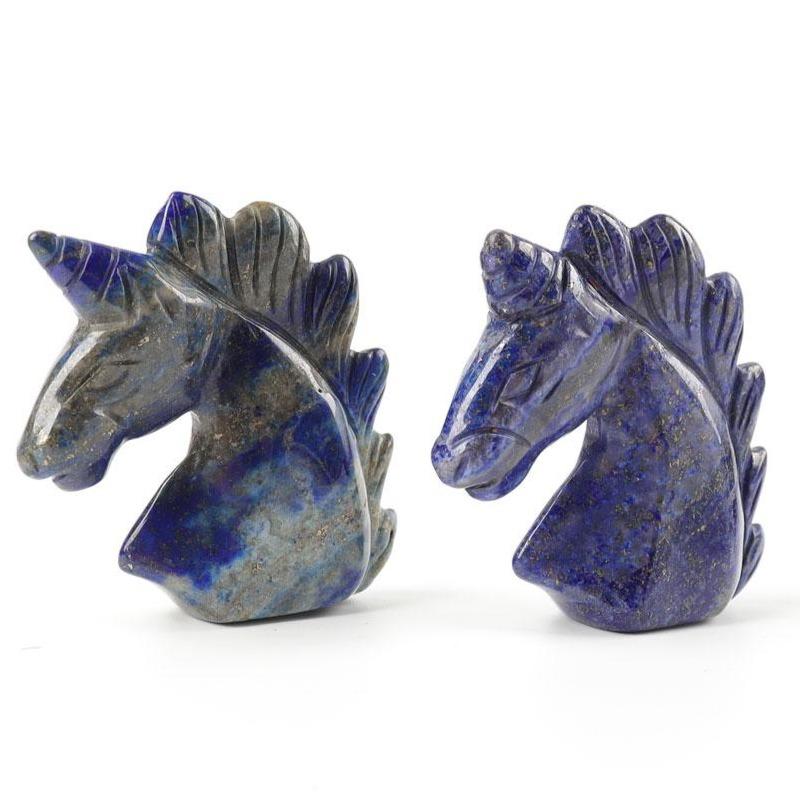2" Lapis Crystal Carving Unicorn Wholesale Crystals