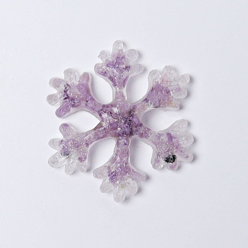 2" Resin Snowflakes Crystal Carvings for Christmas Wholesale Crystals
