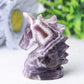 2.3" Dream Amethyst Unicorn Crystal Carvings Wholesale Crystals