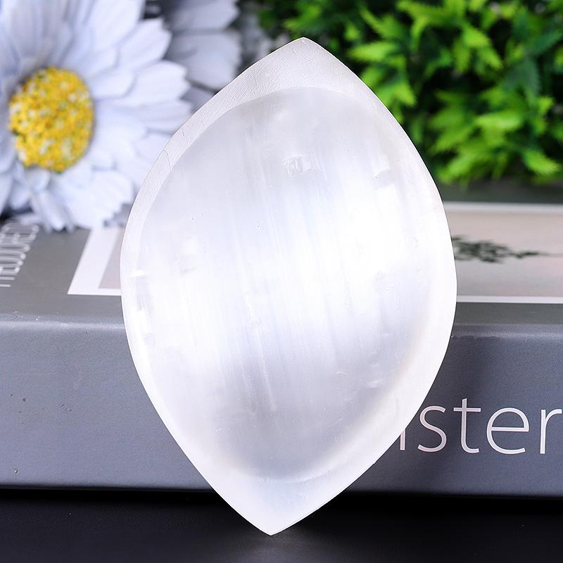 4.2" Polished Selenite Bowl Wholesale Crystals