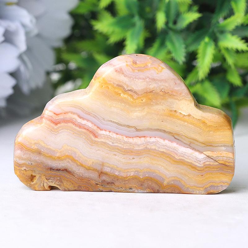 2.7" Crazy Agate Cloud Crystal Carvings Wholesale Crystals