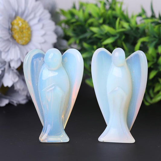 3" Opalite Angel Crystal Carvings Wholesale Crystals