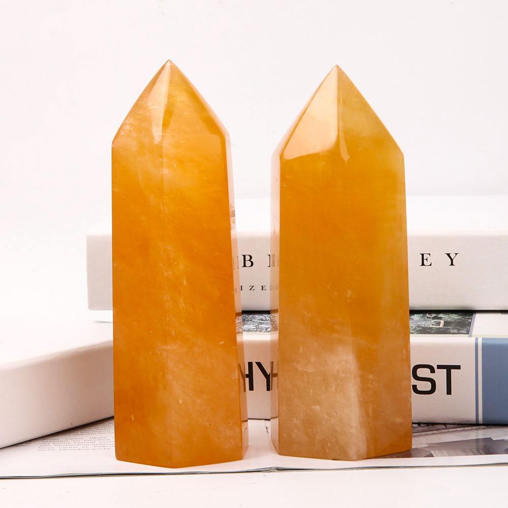 Honey Calcite Tower Wholesale Crystals