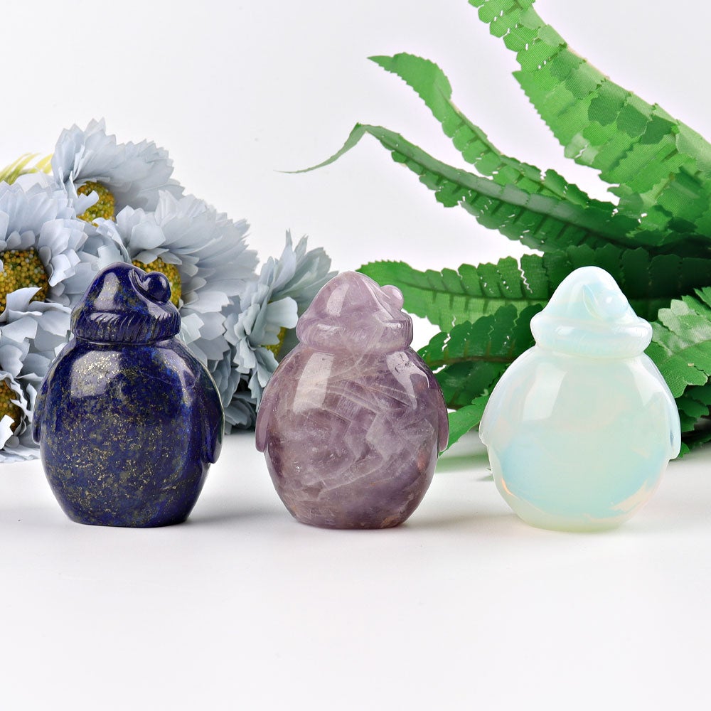 3" Santa Claus Crystal Carving Wholesale Crystals