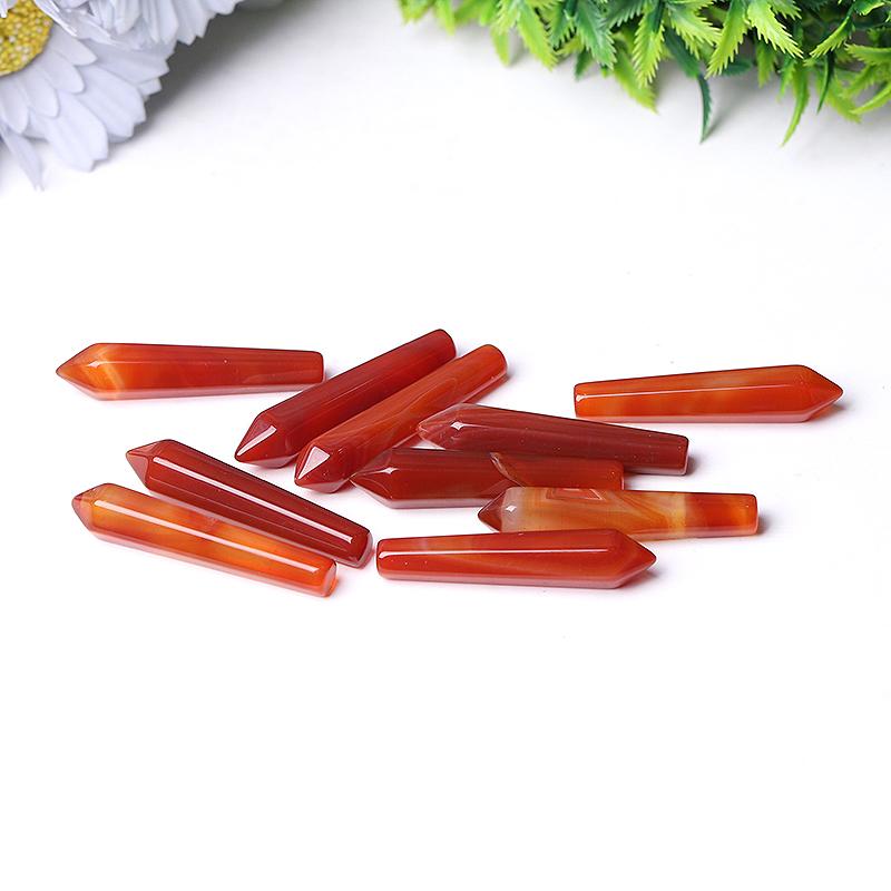 2" Carnelian Point Wholesale Crystals