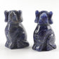 2" Sodalite Dog Figurine Crystal Carvings Wholesale Crystals