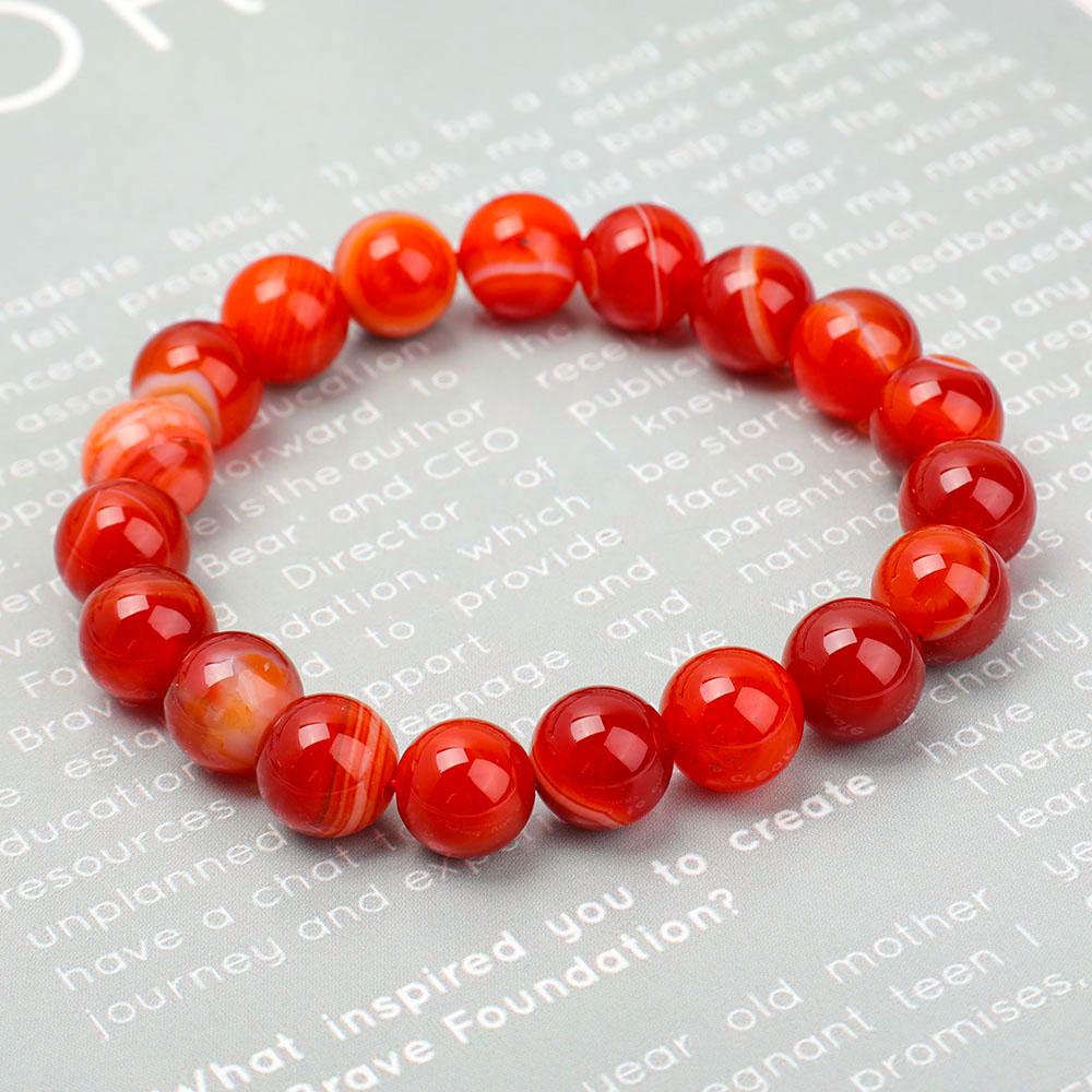 10.5mm Sardonyx Bracelet Wholesale Crystals