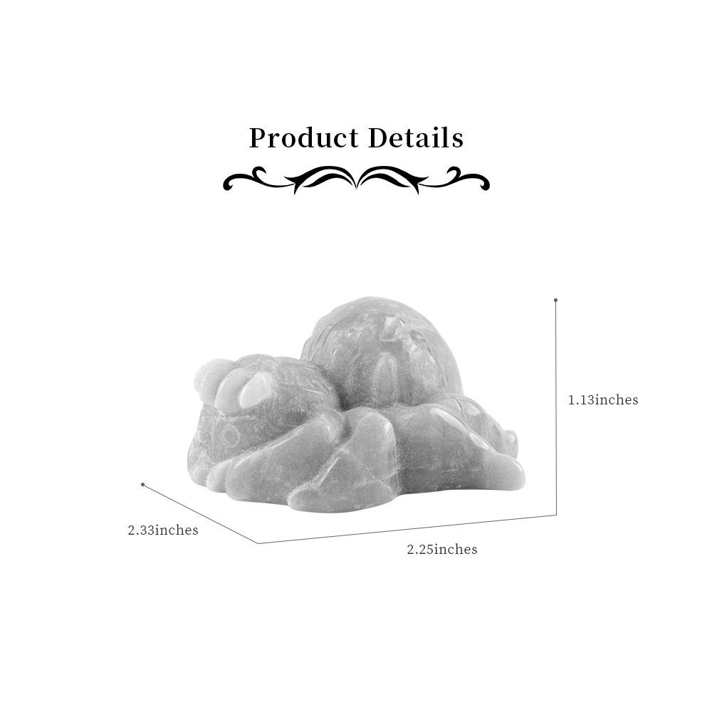 Green Aventurine Crystal Carving Spider Wholesale Crystals