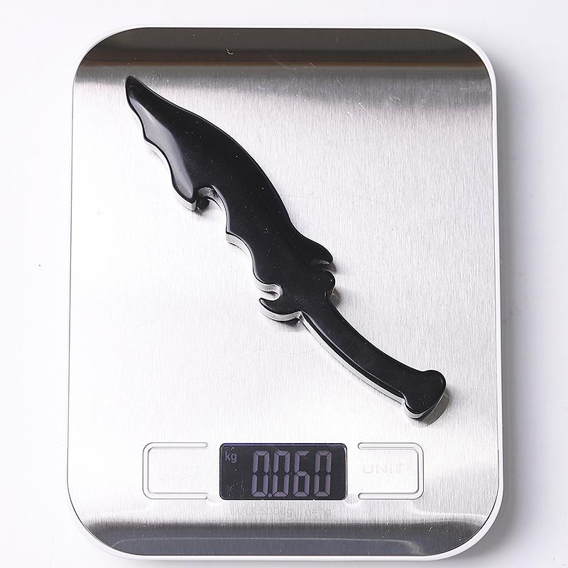 6" Hot Sale Black Obsidian Knife Carving Wholesale Crystals