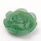 Set of 2 Aventurine Rose Quartz Flower Carvings Wholesale Crystals
