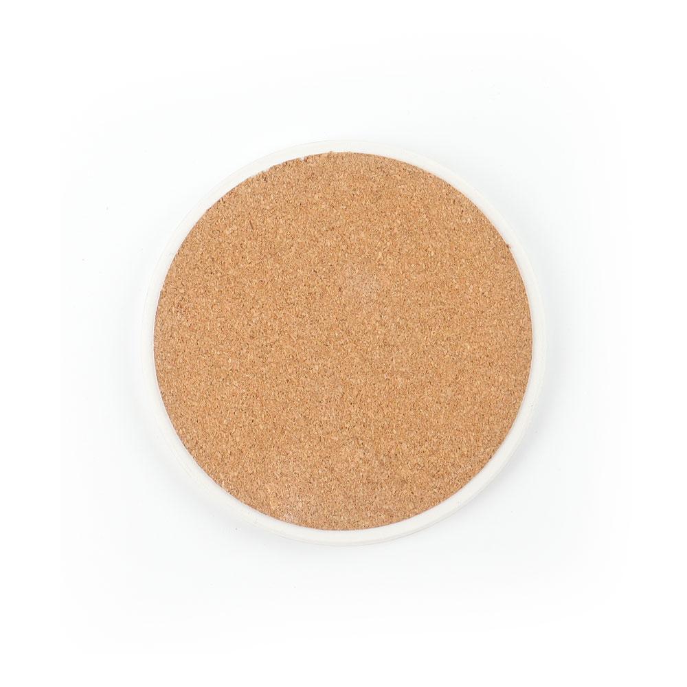 Round Ceramic Coaster Eye Painting Wholesale Crystals