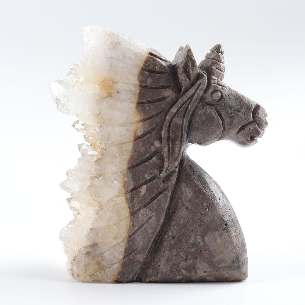 Crystal Cluster Carving Unicorn Free Form Wholesale Crystals
