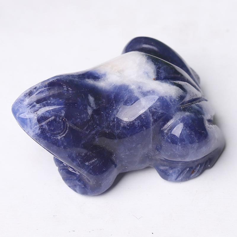 1.5" Frog Crystal Carvings Wholesale Crystals