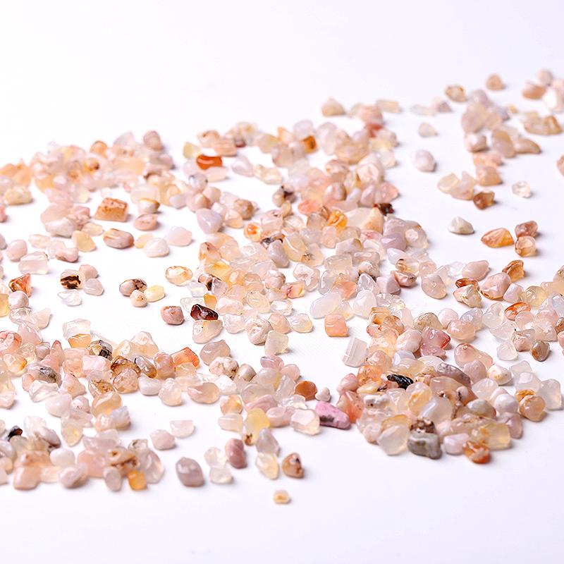 0.1kg 5-7mm High Quality Flower Agate Chips Wholesale Crystals