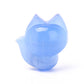 Cat Eye Fox Carvings Wholesale Crystals