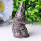 3" Yooperlite Baby Witch Wizard Crystal Carvings for Halloween Wholesale Crystals