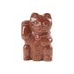 2" Gold Sandstone Crystal Carving Lucky Cat Wholesale Crystals