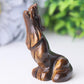 2.5" Wolf Crystal Carvings Wholesale Crystals
