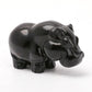 Black Obsidian Hippo Carvings Wholesale Crystals
