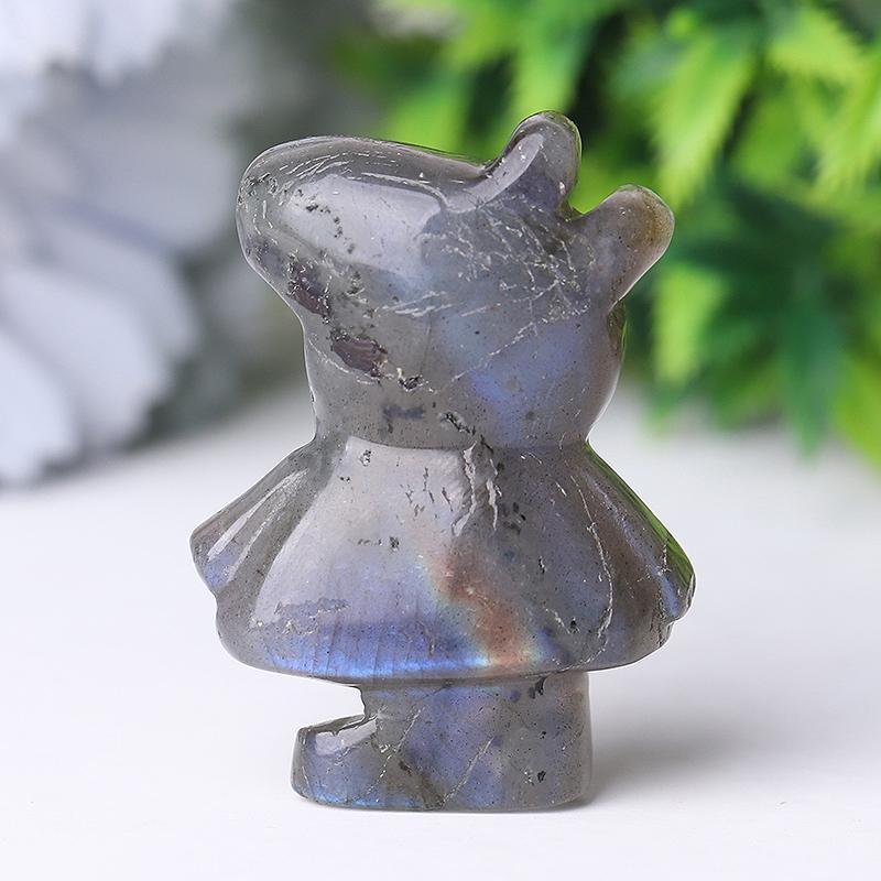 1.8" Peppa Pig Crystal Carvings Wholesale Crystals
