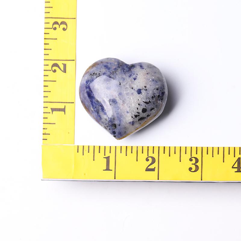 2" Sodalite Heart Crystal Carvings Wholesale Crystals