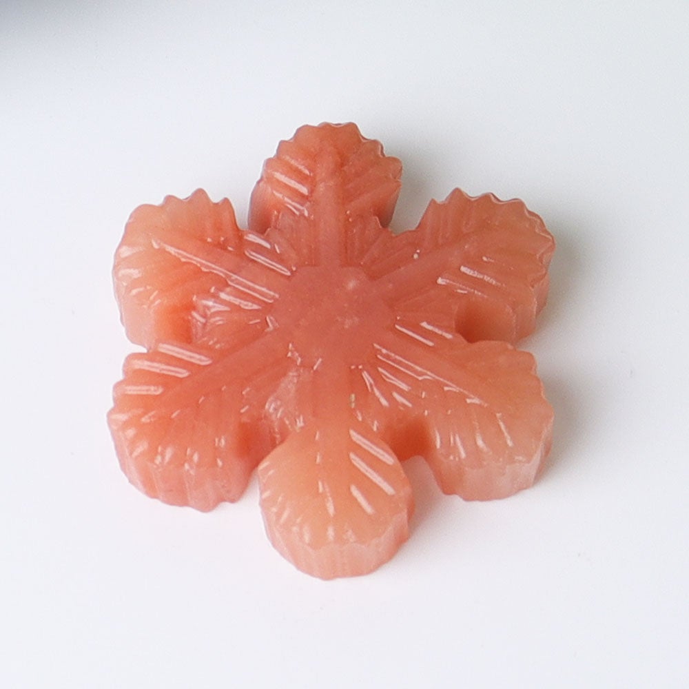 2" Snowflake Crystal Carvings for Christmas Wholesale Crystals