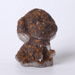 2" Resin Teddy Dog Figurine Infused Crystal Chips on Discount Wholesale Crystals