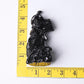 4.5" Black Obsdian Witch Crystal Carvings for Halloween Wholesale Crystals