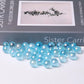 0.5-0.7'' High Quality Blue Aura Crystal Spheres Crystal Balls for Healing Wholesale Crystals