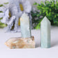 Natural Caribbean Calcite Points Meditation Sky Blue Crystal Point Healing Crystal Towers Wholesale Crystals