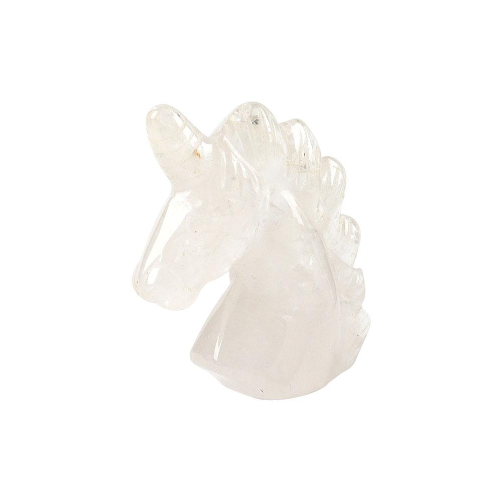 2" Clear Quartz Crystal Carving Unicorn Wholesale Crystals