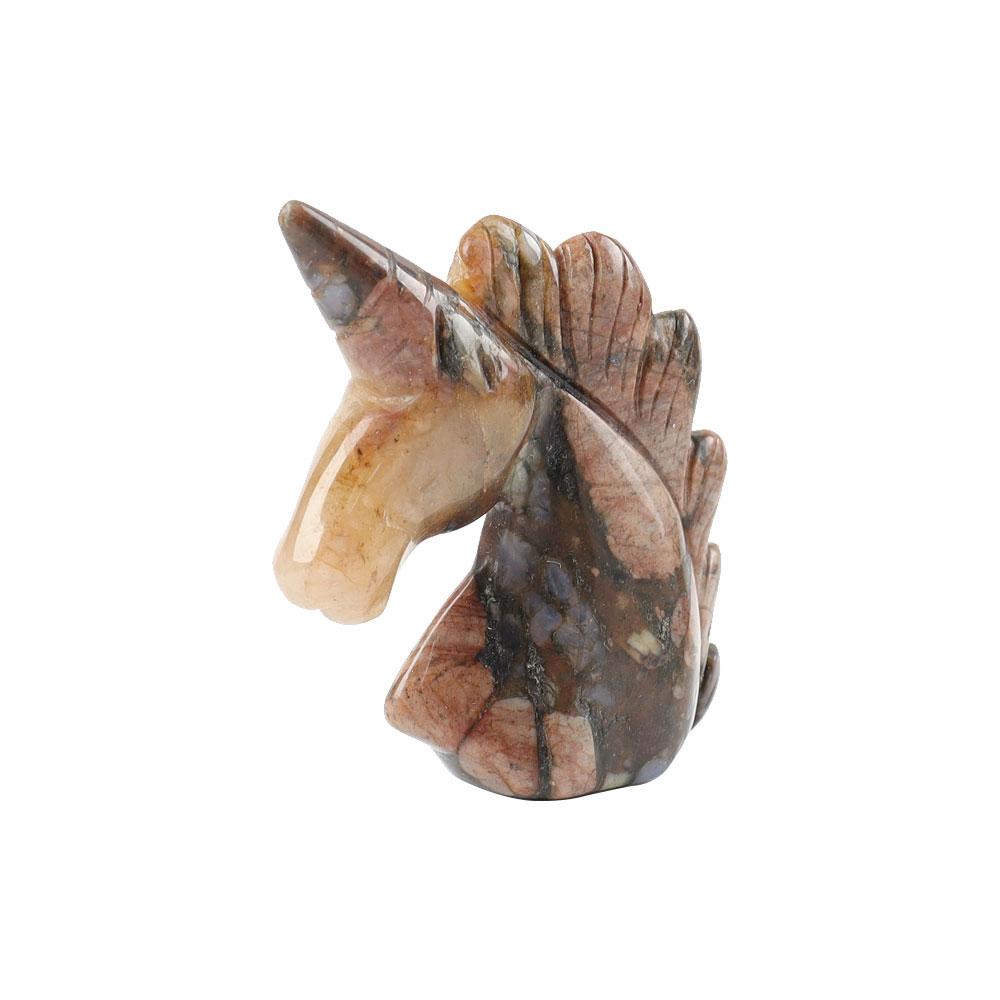 2" Que Sera Crystal Carving Unicorn Wholesale Crystals