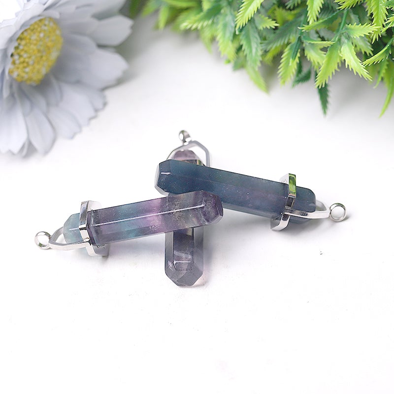 2.3" Fluorite Crystal Pendant Wholesale Crystals