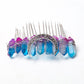 3" Aura Crystal Crown Comb Wholesale Crystals