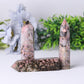Wholesale Natural Crystal Spiritual Healing Stones Rhodonite Point Tower for Decoration Wholesale Crystals