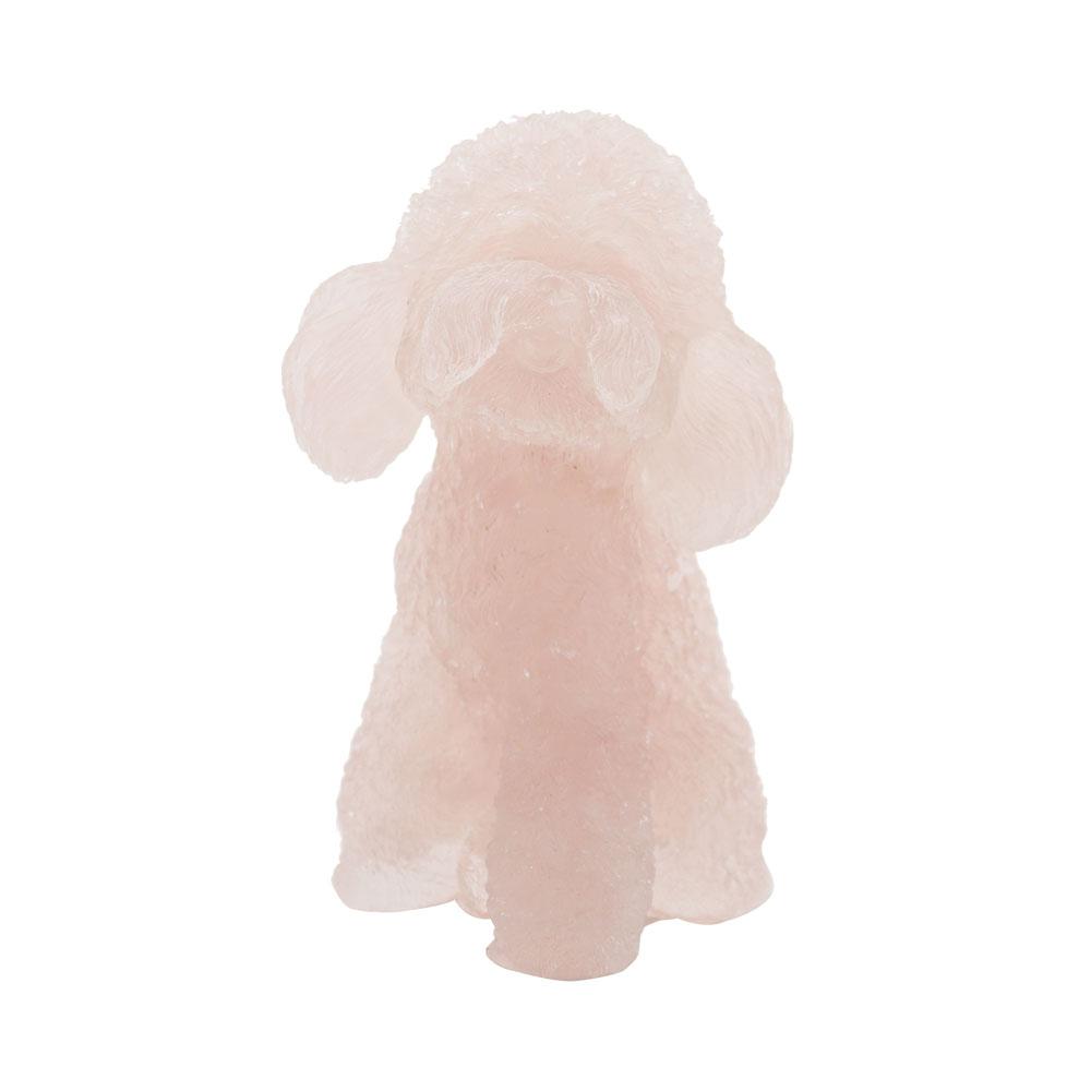 Toy Poodle Crystal Chips Resin Decoration Wholesale Crystals