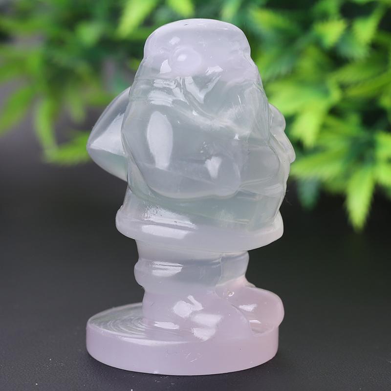 2.4" Flourite Santa Claus Crystal Carvings Wholesale Crystals