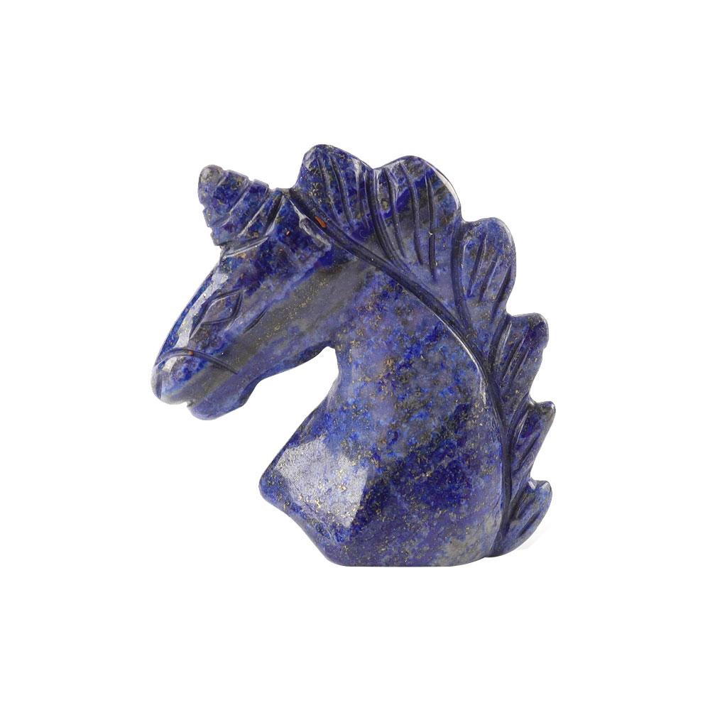 2" Lapis Crystal Carving Unicorn Wholesale Crystals