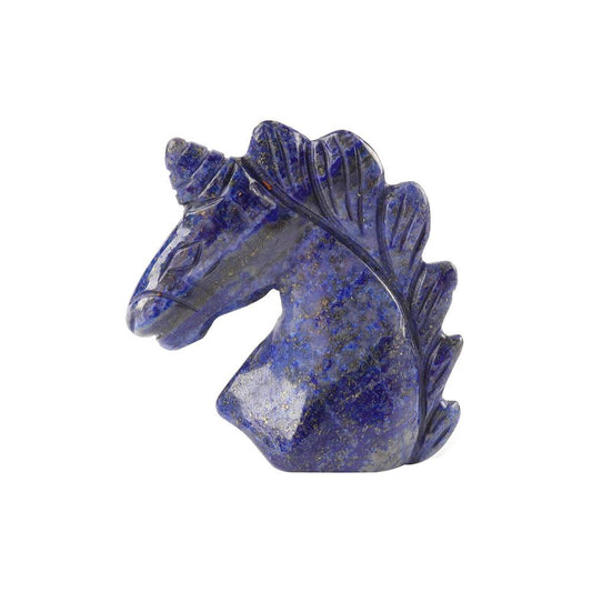2" Lapis Crystal Carving Unicorn Wholesale Crystals