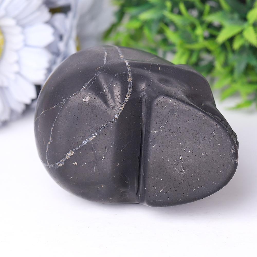 Shcungite Crystal Skull Carvings Wholesale Crystals