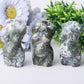 3" Moss Agate Pregnent Woman Body Crystal Carvings Wholesale Crystals