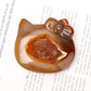 Druzy Agate Hello Kitty Carvings Wholesale Crystals