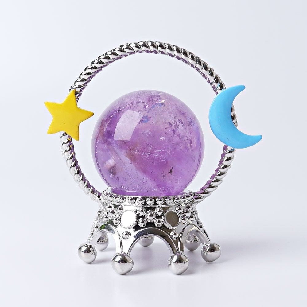 3" Metal Crown Design Stand Wholesale Crystals