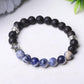 85mm Volcanic with Crystal Bracelet Wholesale Crystals