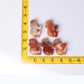 2" Wholesale Natural High Quality Beautiful Hand Carved Carnelian Elephant Crystal Figurine For Decoration Wholesale Crystals
