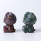 1.9" Moss Agate Hello Kitty Crystal Carvings Wholesale Crystals