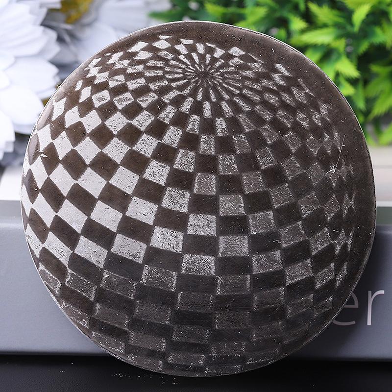 4" Selenite Plate with Print Wholesale Crystals