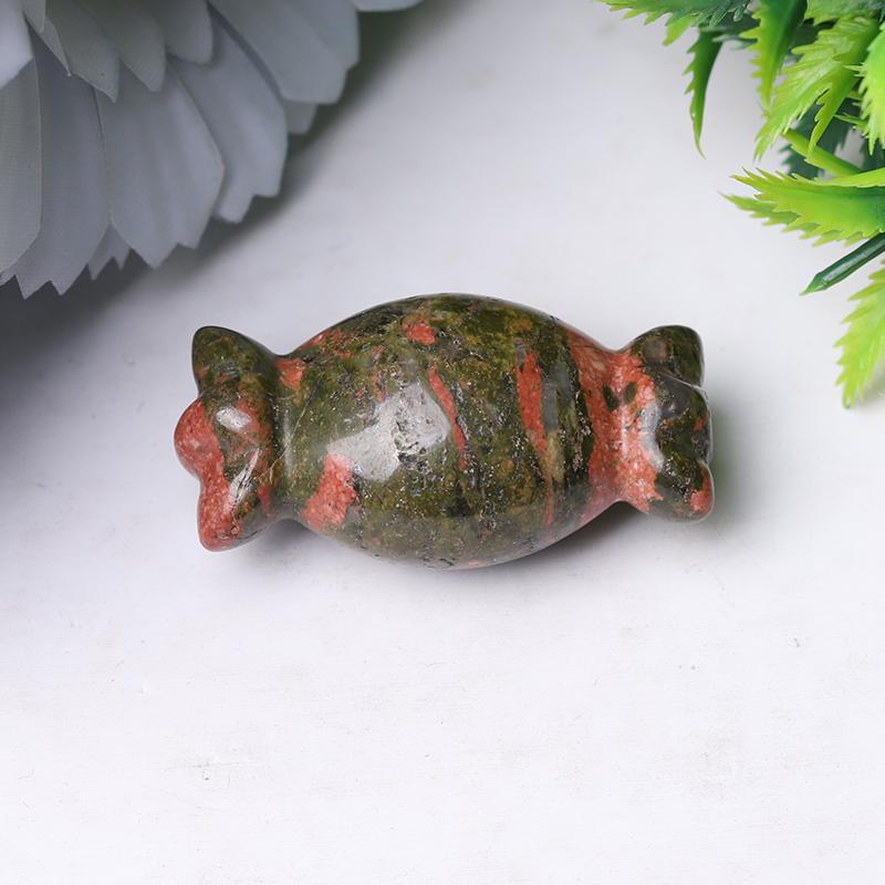 2" Candy Crystal Carvings Wholesale Crystals